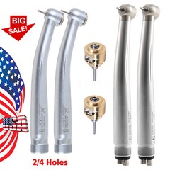 Dental High Speed Air Turbine Handpiece Big Head 2/4Hole For NSK Cartridge