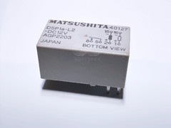 DSP1A-L2-DC12V AGP2203 MATSUSHITA Dual Coil Latch Power Relay 12VDC SPST-NO 8A