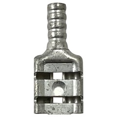 (100) Non Insulated Female 22-18 Gauge Quick Disconnect .250″ Terminal Connector