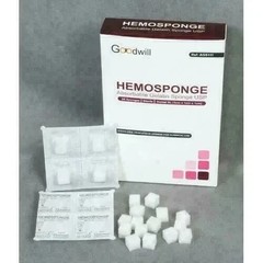 DENTAL HEMOSPONGE ABSORBABLE GELATIN SPONGE STERILE SPONG free shipping ( fast )