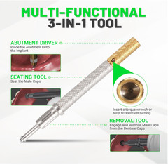 US Locator core tool fits zest locator abutment for HIOSSEN ET Fixture Regular