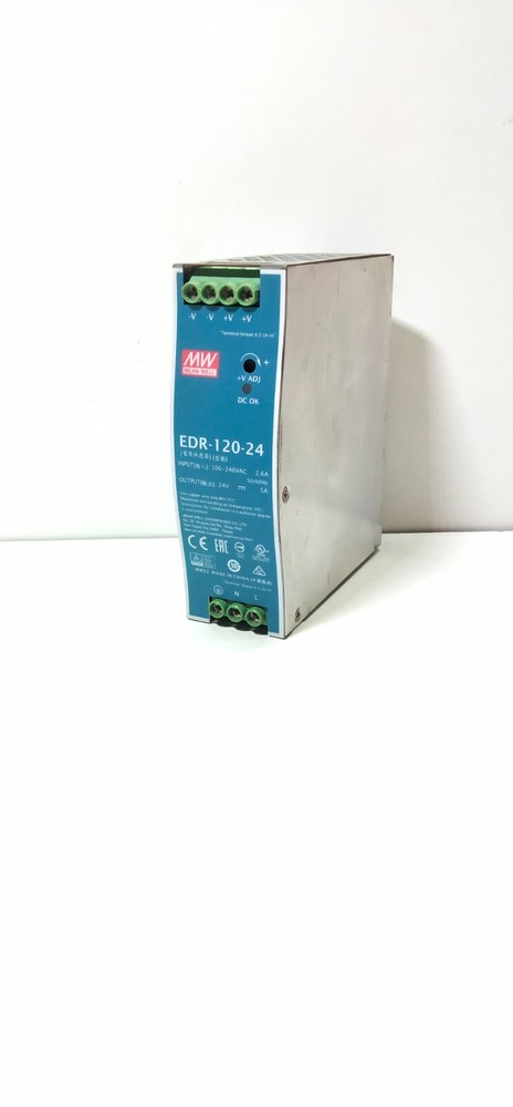 MEANWELL EDR-120-24 SWITCHING POWER SUPPLY (FREE SHIPPING)