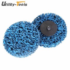 25 Pack 3″ Quick Change Easy Strip and Clean Discs Fit For Paint Rust Blue