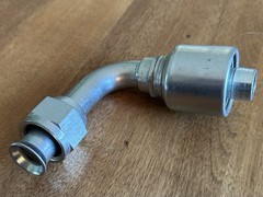 Gates Hydraulic Hose Fitting MegaCrimp 12G-12FJX90L G25181-1212