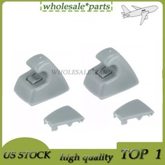 1Pair Fits For 2007-2014 Chevrolet Tahoe Gray Sunvisor Shade Support Clip US