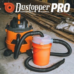OFFICIAL Dustopper PRO – Low-Profile Dust Separator for Wet/Dry Vacs – Full Unit