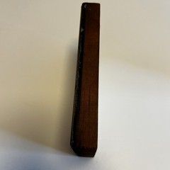 1896 Antique Copper Letterpress Printer Printing Wood Block Methodist Western PA