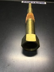 NEW, UNBRANDED, 3/4” BRASS WELL, 10 INCH LENGTH, 3/4” MPT. (22J-1)
