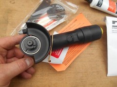 Dynabrade right angle depressed center wheel grinder, 2″, 50728, 15K rpm, .3HP
