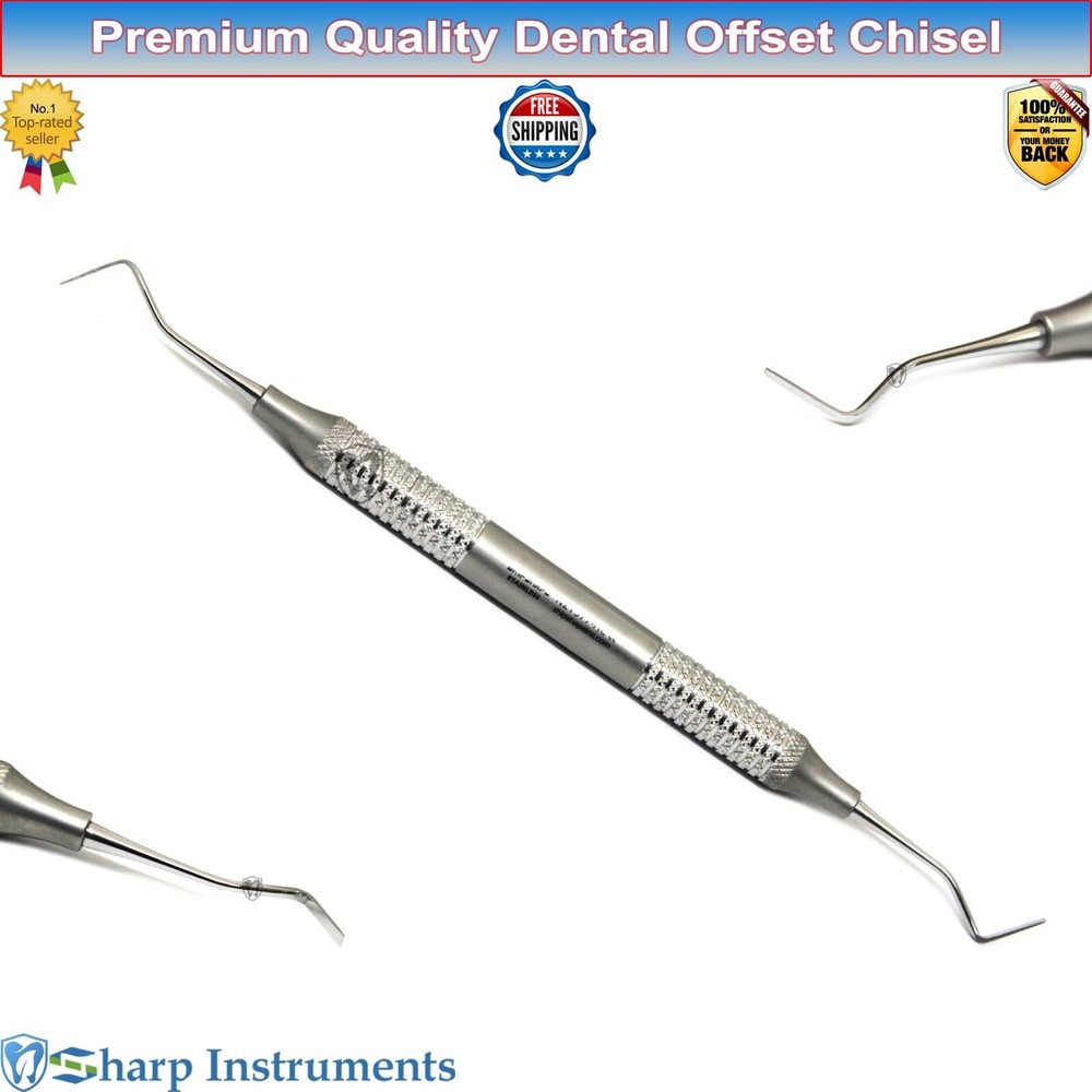 Dental Offset Chisel Enamel Gingival Margins Hatchet Chisels Surgical Instrument