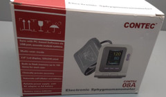CONTEC Household automatic LCD screen electronic sphygmomanometer 2 Cuffs USA