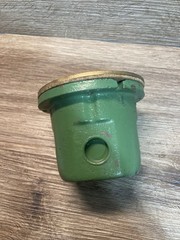 Brass Round Flush Floor Mount Box With Cover