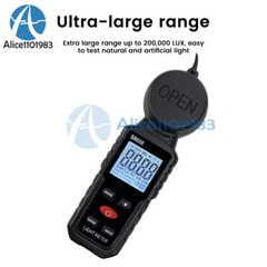 Digital Illuminance Meter Lumen Brightness Tester High Precision Photometer