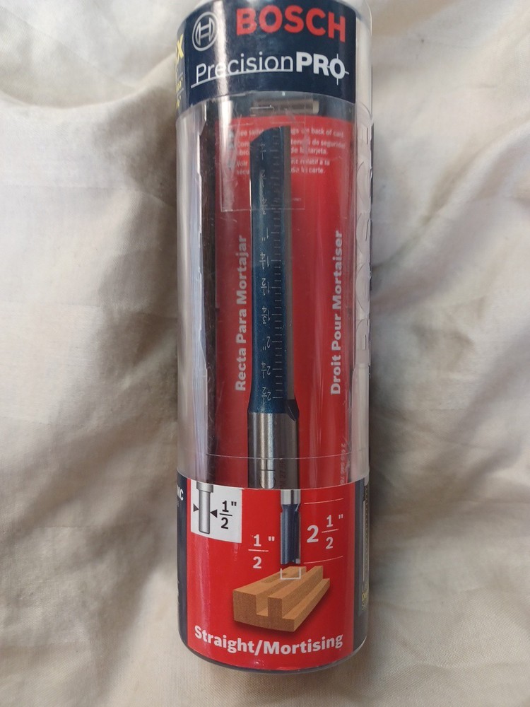 Bosch 85252MC – 1/2″x2.5″ – Straight Router Bit – Wood – NEW