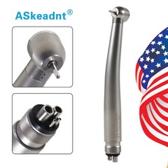 10* BURR Dental Fast High Speed Handpiece Push Turbine 4 Holes Fit NSK Pana Max