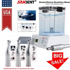 Dental LED Brushless Electric Micro Motor /1:5 Increasing Handpiece for Practice