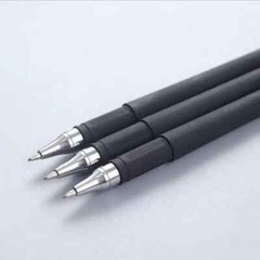 Test 2 GP-380 Black Gel Pen Pack of 10 – Sleek and Smooth for Effortless Writing