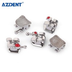 30 Packs Dental Orthodontics Brackets Braces MINI Roth Slot.022 345 Hooks AZDENT
