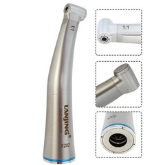 Dental 1:1 Contra Angle Handpiece Fiber Optic Mini Head Electric ISO E Type NSK