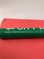 (8-pk) SETMARK 32927 SZ-15 PIPE MARKER “City WATER” White on Green