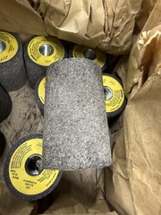 Norton Abrasives 61463622219 Gemini Grinding Plug- Sq Tip (2×3”) Box Of (10)