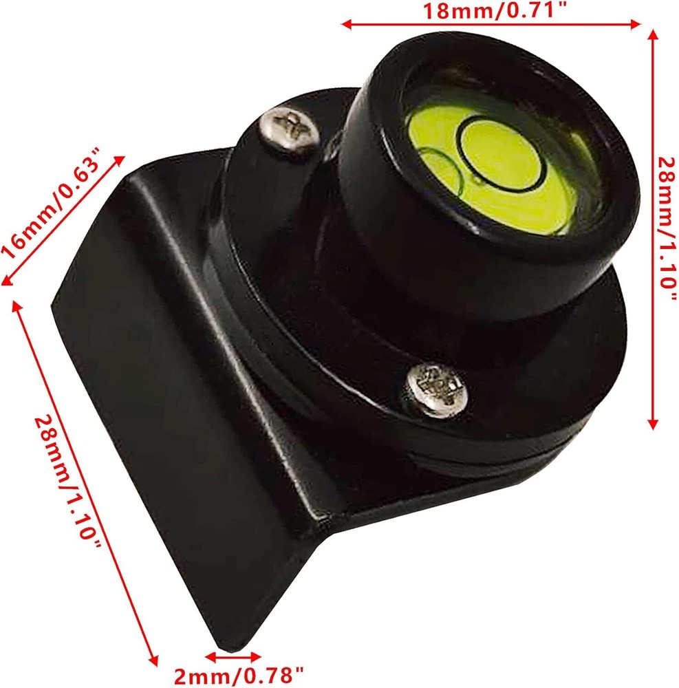 Aluminum Builders Grade Rod Bubble Level Staff Leveling Surveying