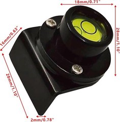 Aluminum Builders Grade Rod Bubble Level Staff Leveling Surveying