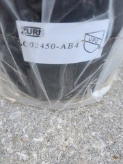 Zurn CO2450-AB4 Adjustable Floor Cleanout Piece Brass, Nickel Top 4” in PVC
