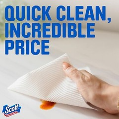 Scott Paper Towels, Choose-A-Sheet, 6 Double Rolls = 12 Regular Rolls (108 Sh…