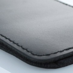 ASR Federal Leather 3×5 Standard Memo Book Cover – Plain Black