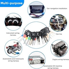 82Pcs Terminal Pin Removal Tool Kit Pin Extractor Tool Set Wire Terminal Release