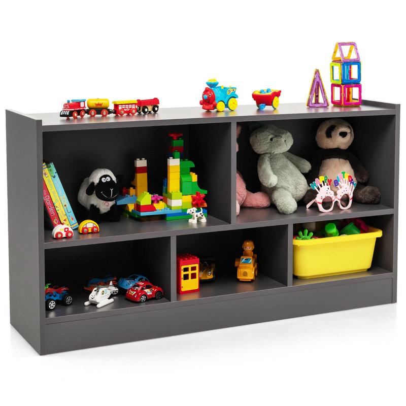 Costzon Toy Storage Organizer For Kids 5-Section School Classroom Storage For
