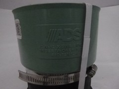 ADS Tee Inserta Spigot Plain End 4″ N12″ X 8″ PVC/Rubber/Stainless Steel
