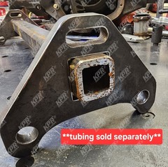 China Mini Excavator Drive Motor Reinforcement Brackets With Tie Down Slot