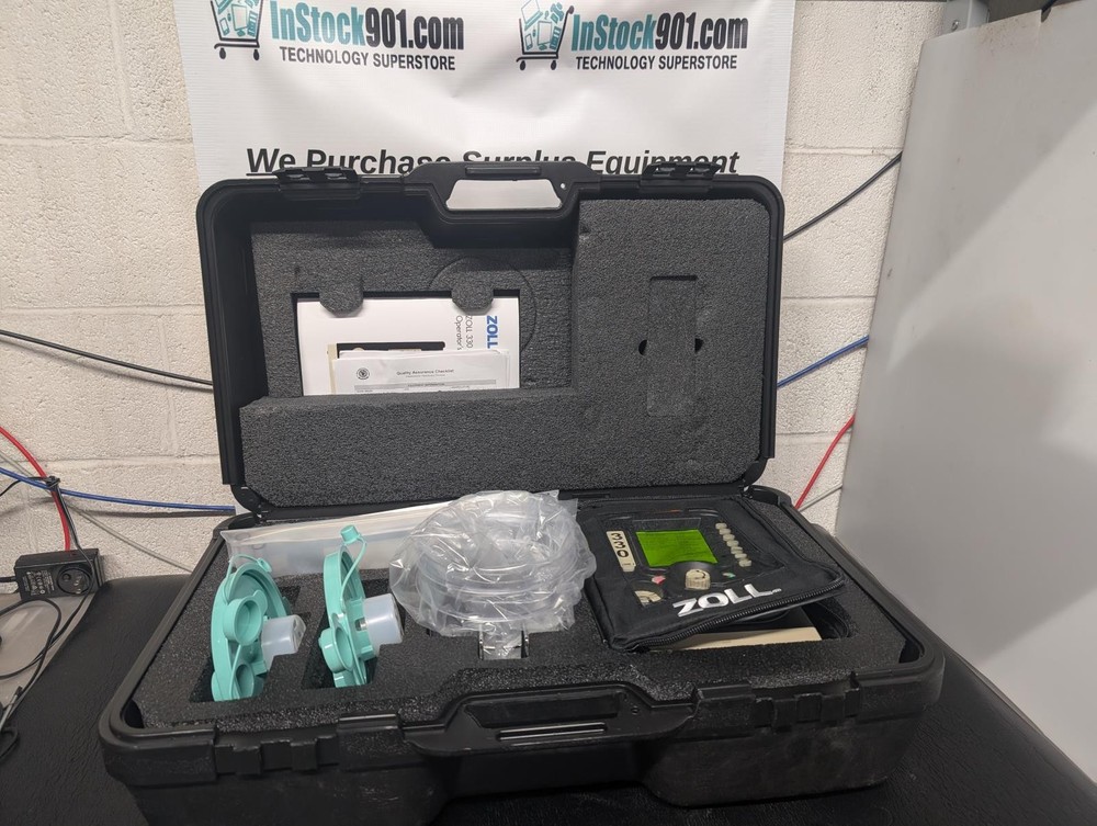 Zoll Model 330 Portable Multifunction w/ Case & Accessories