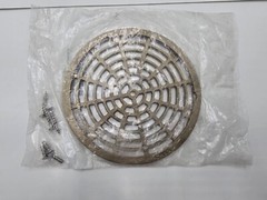Sioux Chief 801-NR2 6 1/2 in Round Drain Strainer and Ring Cast 801NR2