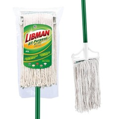 Libman All-Purpose Cotton Blend Wet Mop 16 Inch Mop Head