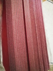 200mm *120mm *(1.0 or 1.5mm) Red vulcanized Fiber Insulating Paper Cache paper