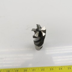 Hanita 1″ Diam. 5 Flute Spiral Roughing End Mill M42 Cobalt 1″ Weldon 2″ LOC