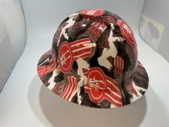 New Full Brim Hard Hat Custom Hydro Dipped KW Panty Dropper . Free Shipping