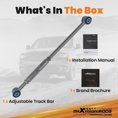 2-6″ Front Adjustable Track Bar for Ford F250 F350 Super Duty Excursion 4WD