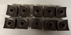 10 Pack FORESTRY MULCHER TEETH FOR GIYI FUTURE CHINESE MADE MULCHERS 12MM