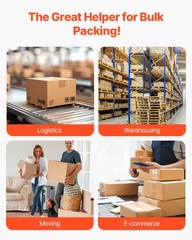 Clear Packing Tape 18 Rolls 65 Yards Heavy Duty Clear Packing Tapes 2.7 Mil