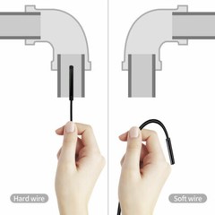 3in1 HD Endoscope Camera Micro Inspection Borescope Camera IP67 for Android PC
