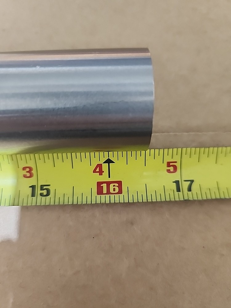 (Tag C63) 1.25″ Dia Titanium Round Rod x 16+” Inch Long 6AL4V-ELI Medical Grade