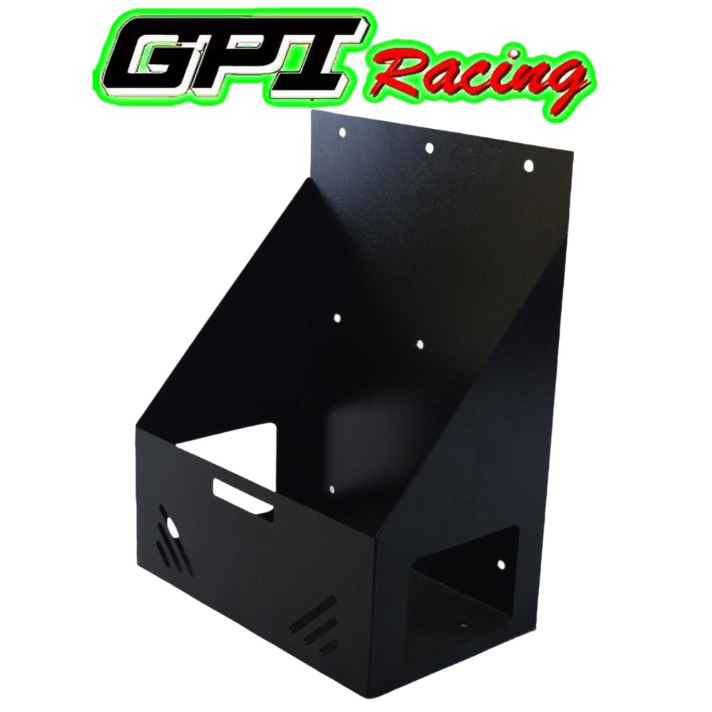 20L Heavy Duty Black Canopy/Trailer Mounted Single Jerry Can HOLDER BLACK