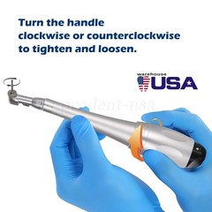 Dental Universal Implant Kit Torque Wrench Contra Angle Handpiece & 16 Drivers