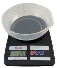 Digital Scale 5000 grams X 1 gram / 200oz X .1oz, 11 lbs Capacity, TY-400