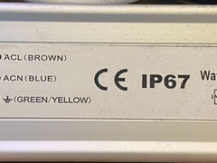 PC-50-12 IP67 Waterproof Electronic LED Driver (100-240VAC – Output 12VDC 50W)