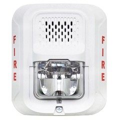 System Sensor P2WL Wall Horn Strobe Indoor 2-Wire White
